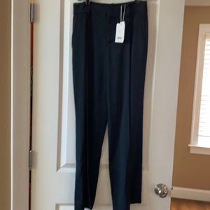 NWT Vince black pleated pants size 2